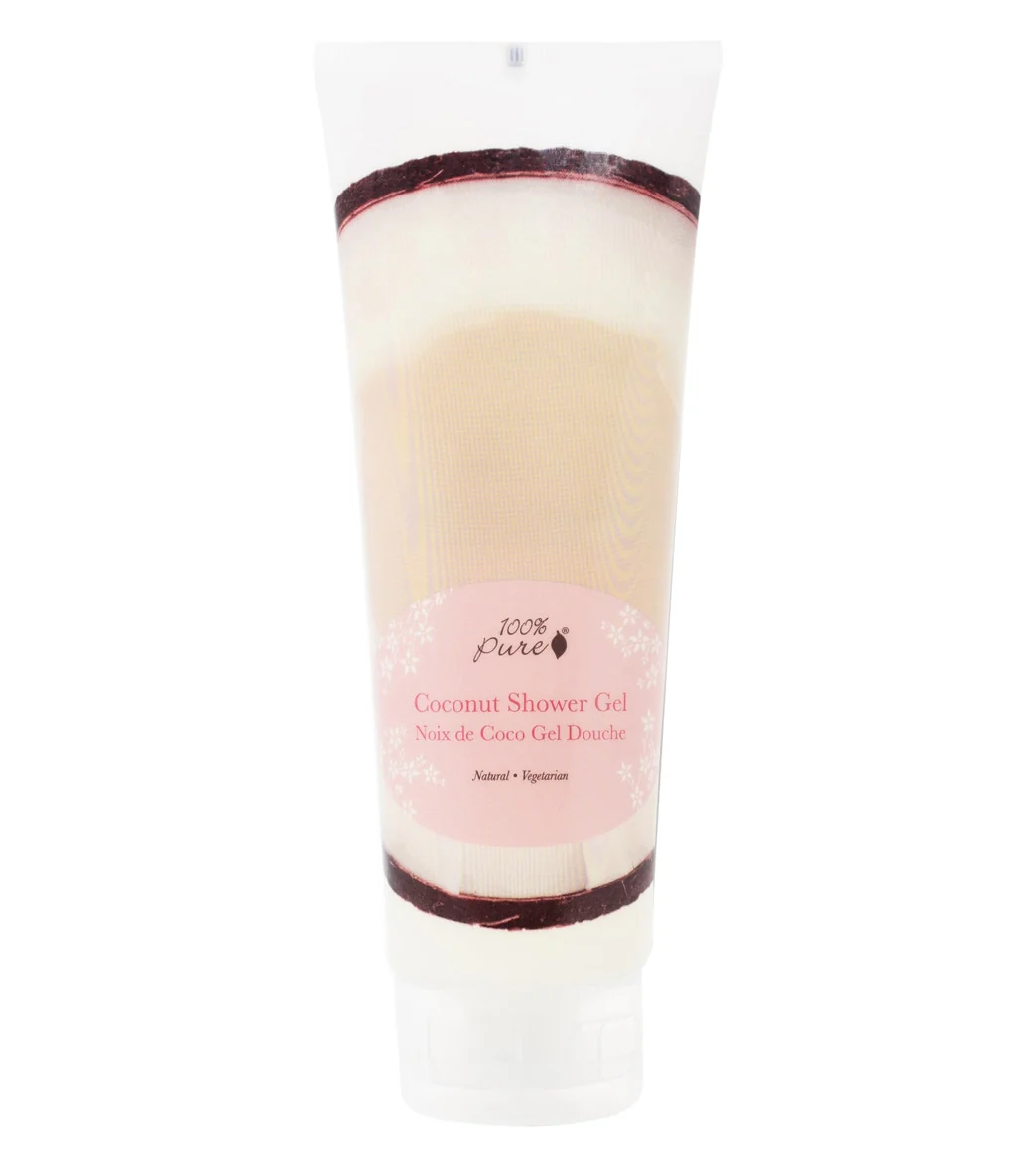 100% Pure Coconut Shower Gel 8 oz.