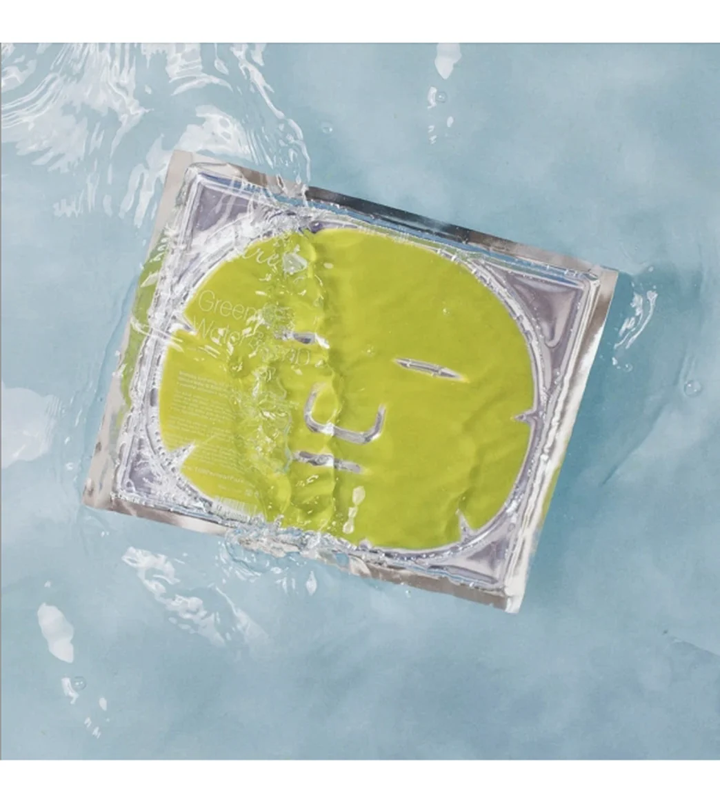 100% Pure Green Tea Water Bomb Sheet Mask - Image 4