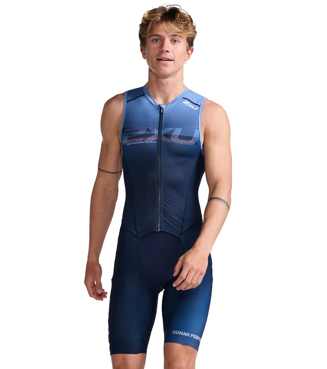 2XU Men's Aero Front Zip Trisuit