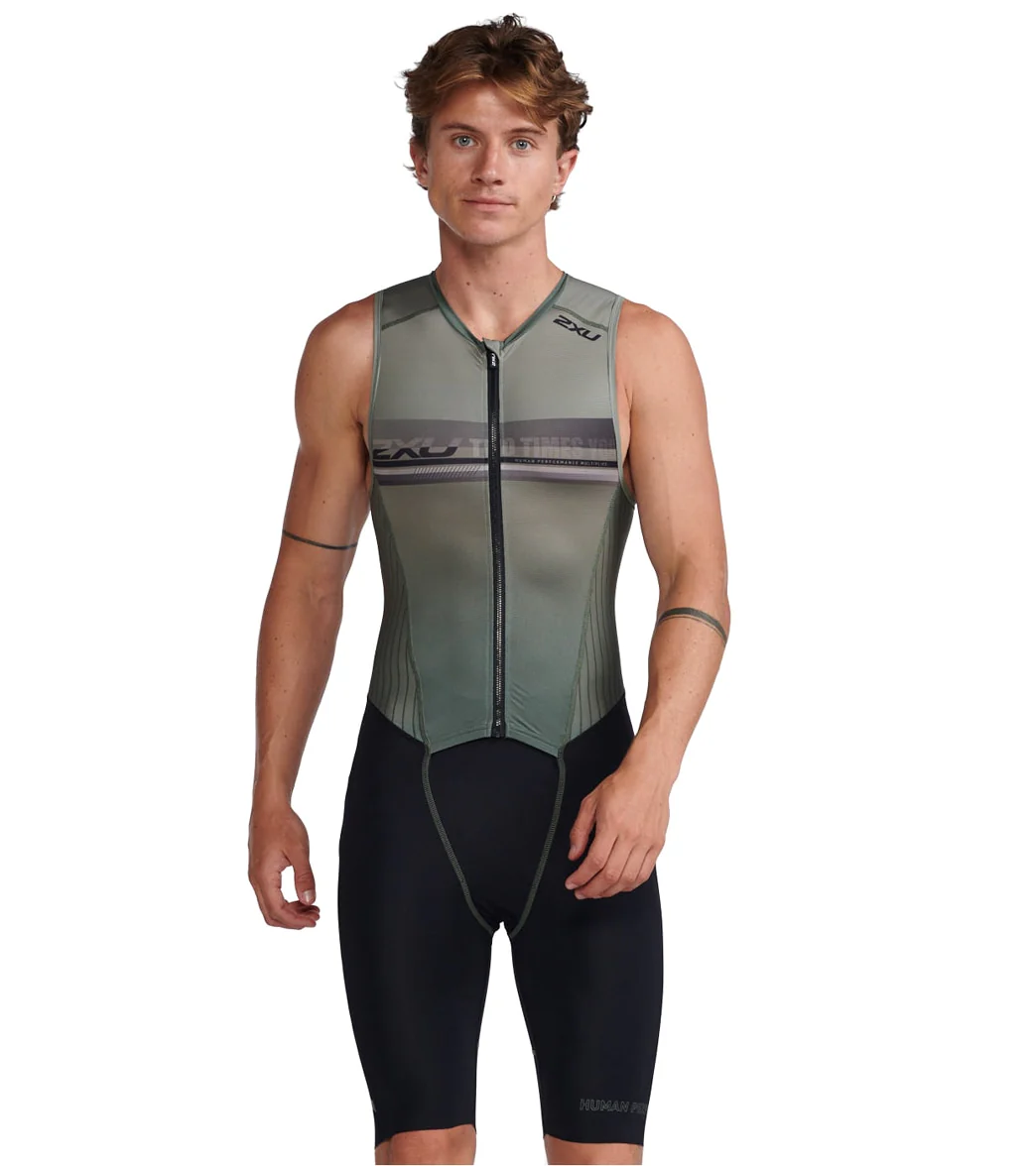 2XU Men's Aero Front Zip Trisuit - Image 10
