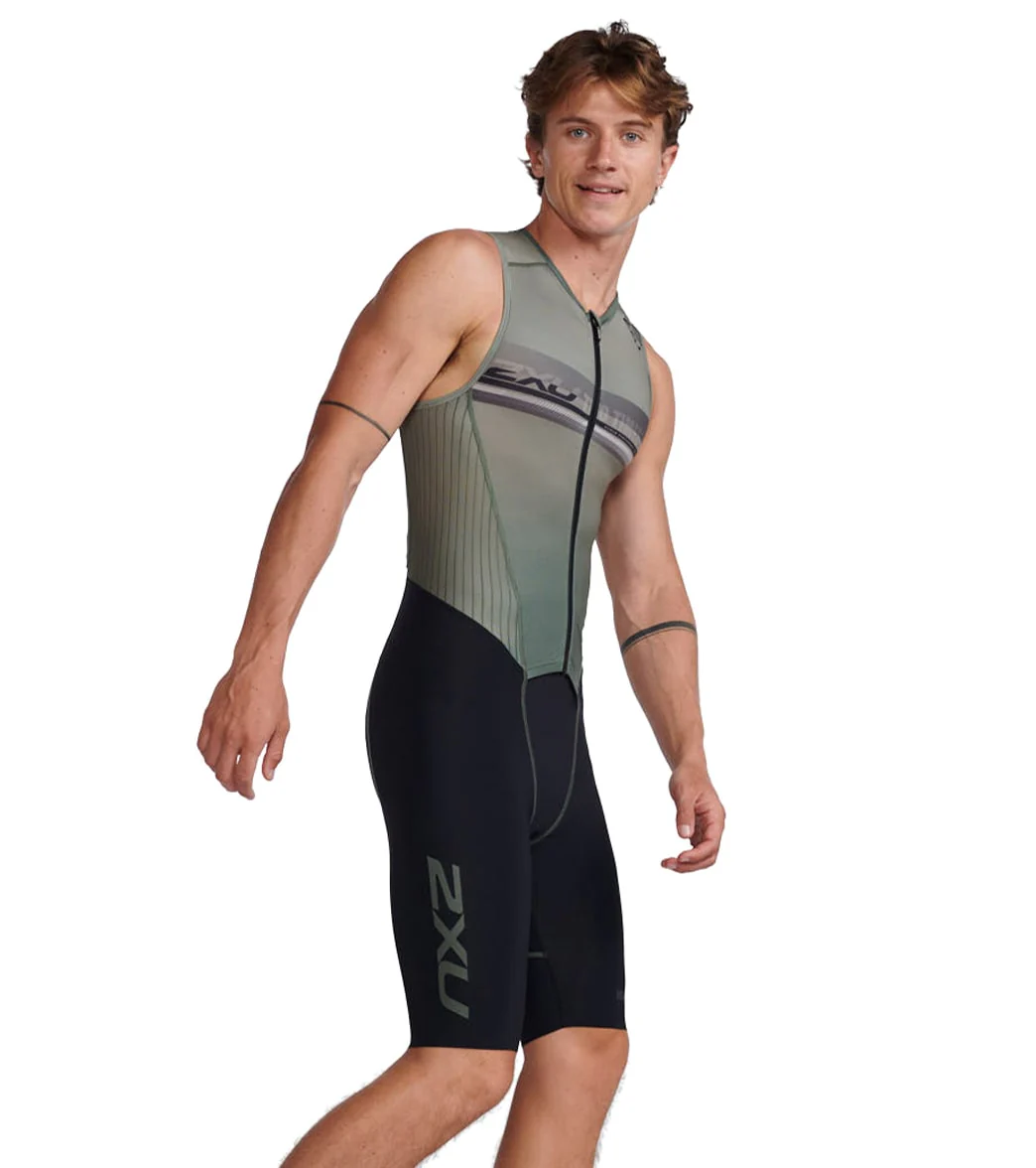 2XU Men's Aero Front Zip Trisuit - Image 11