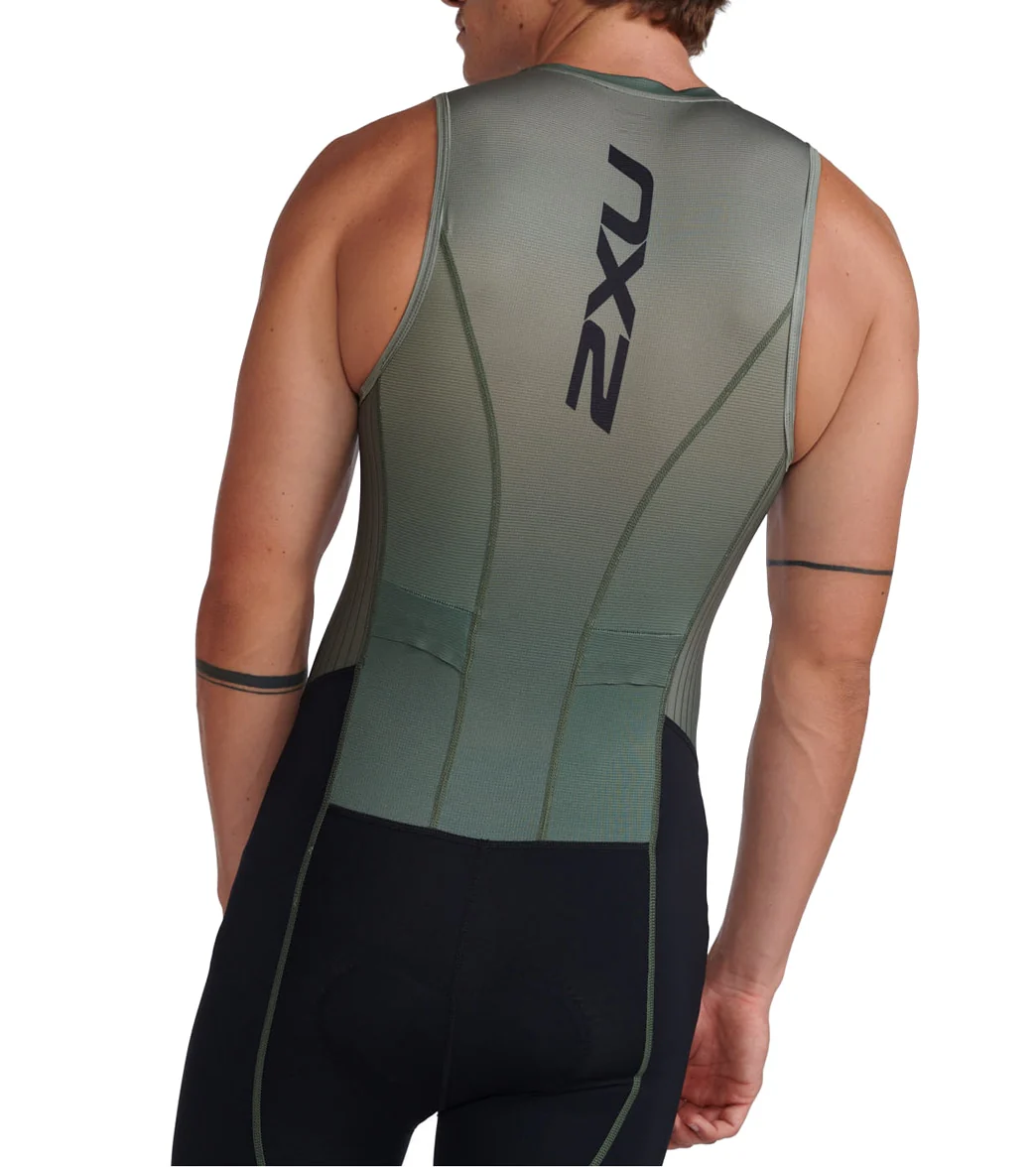 2XU Men's Aero Front Zip Trisuit - Image 16