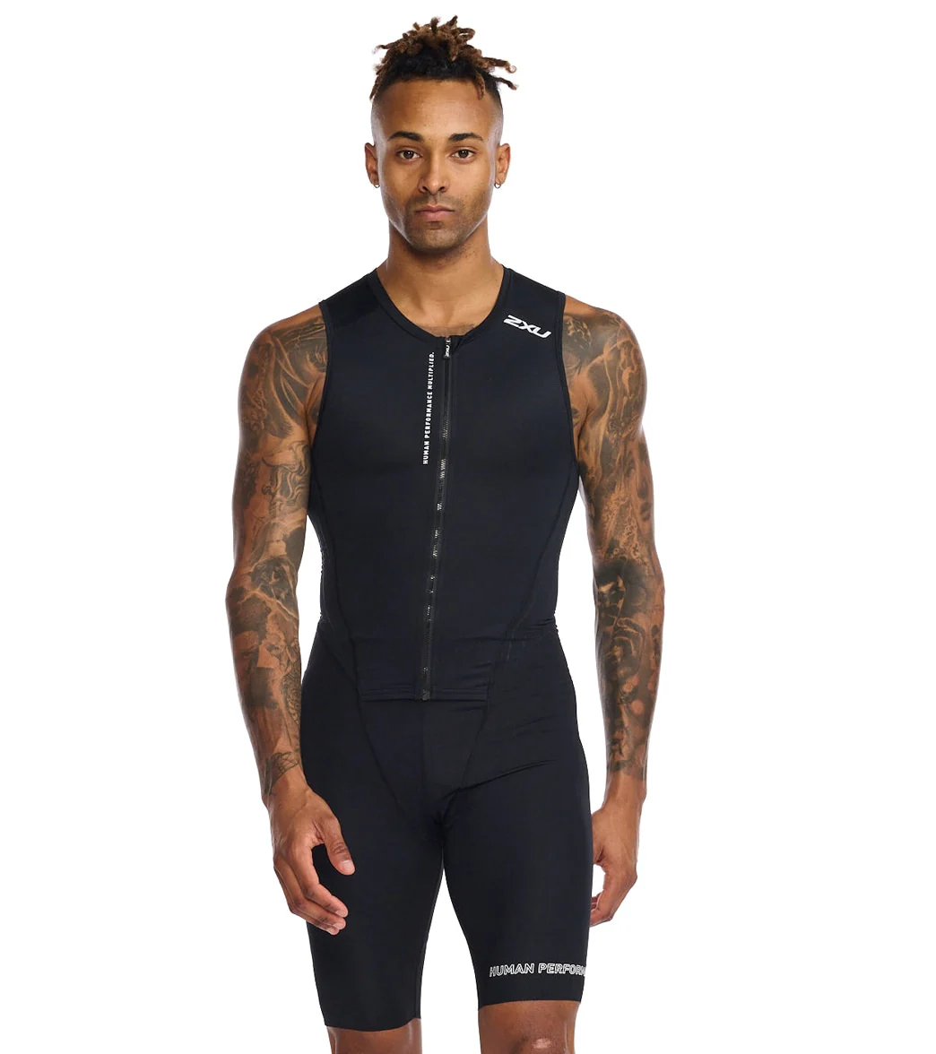 2XU Men's Aero Front Zip Trisuit - Image 19