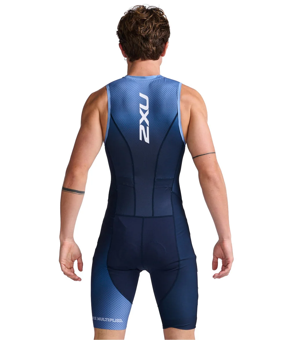 2XU Men's Aero Front Zip Trisuit - Image 3