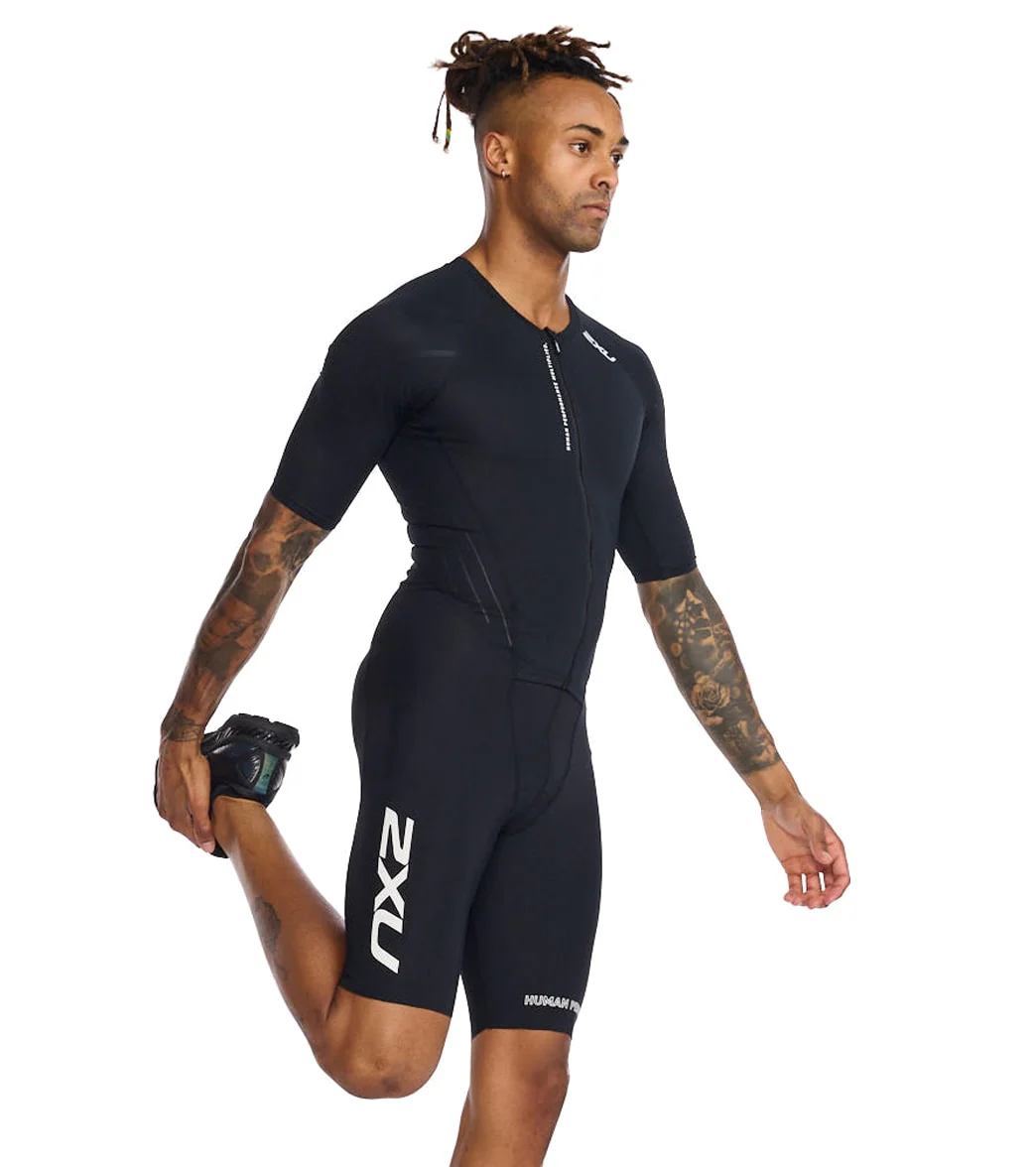 2XU Men's Aero Sleeved Trisuit - Image 13