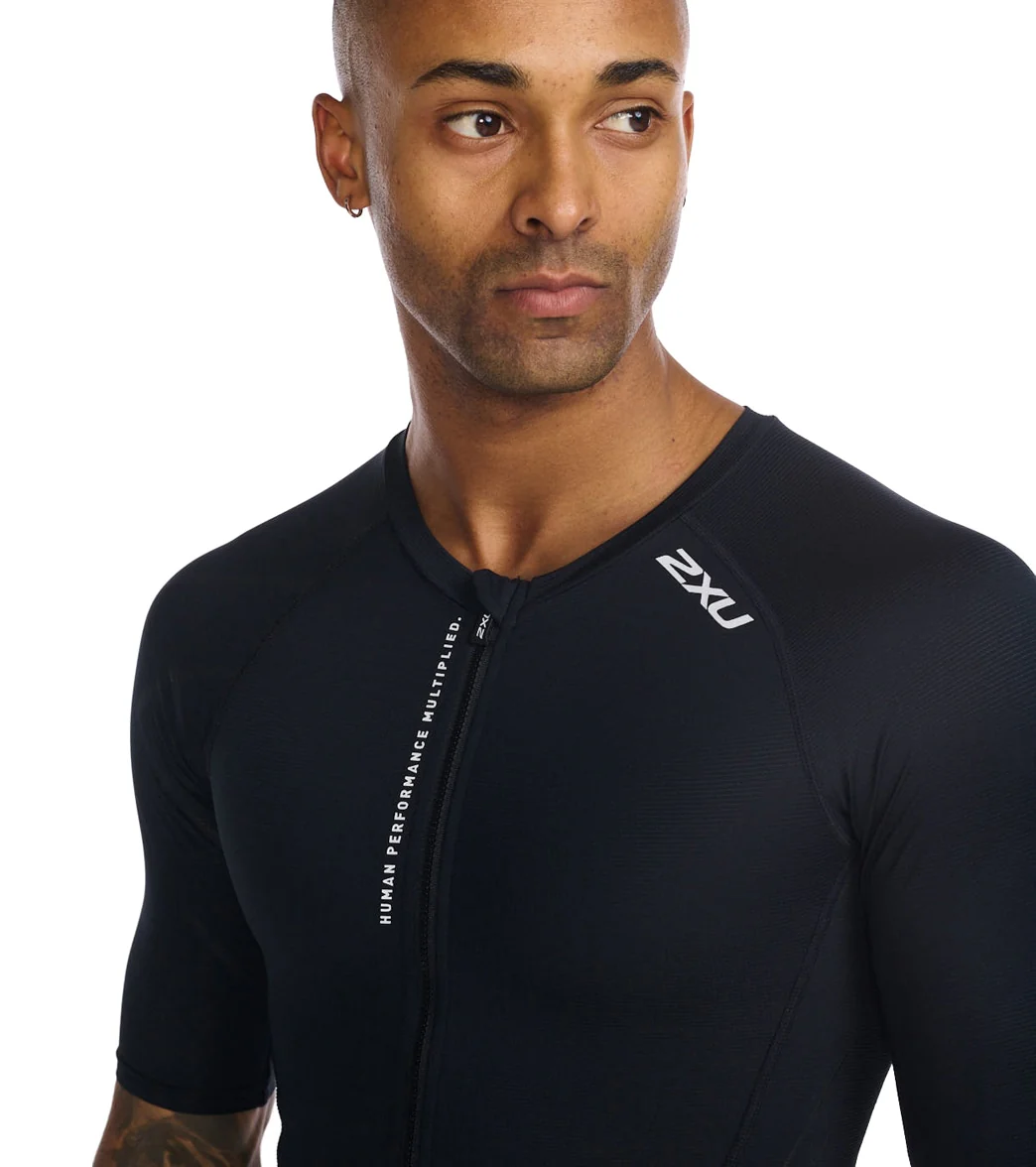 2XU Men's Aero Sleeved Trisuit - Image 14
