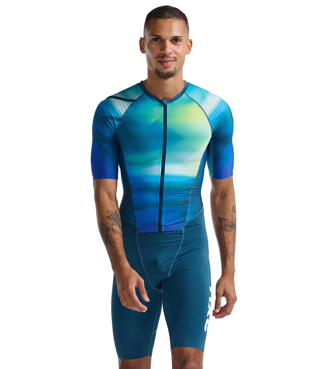 2XU Men's Aero Sleeved Trisuit - Image 2