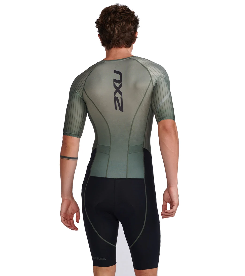 2XU Men's Aero Sleeved Trisuit - Image 22