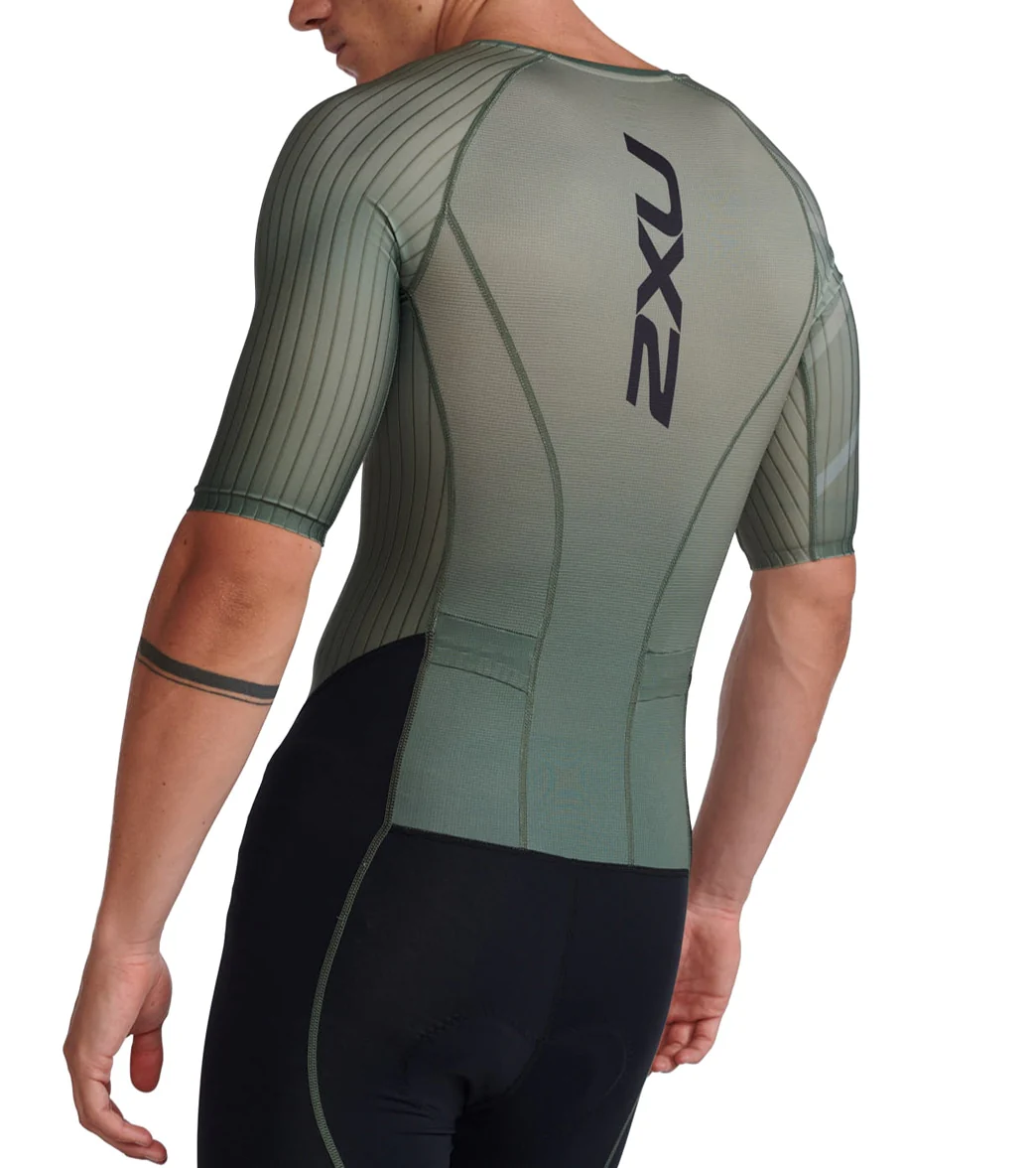 2XU Men's Aero Sleeved Trisuit - Image 26