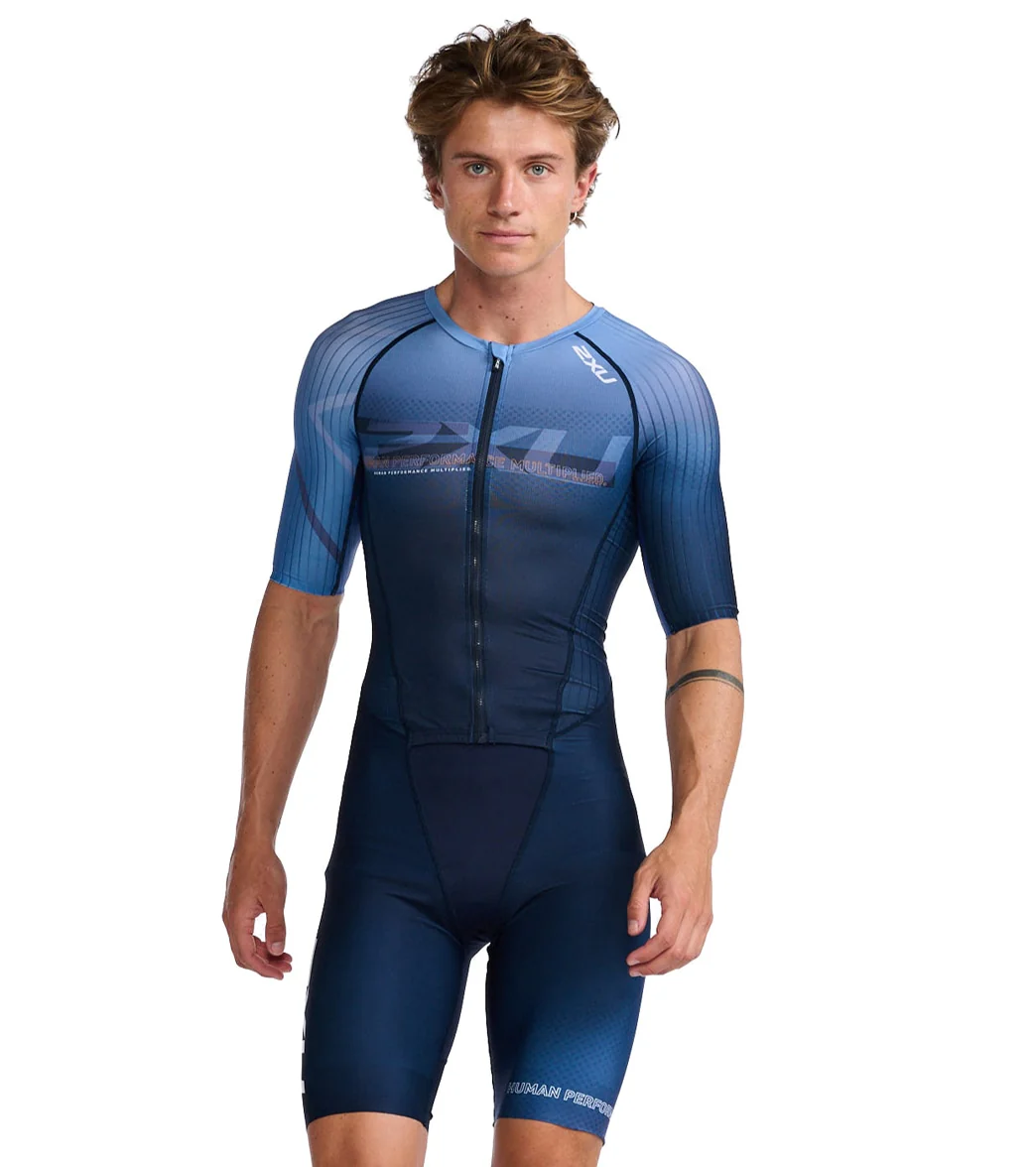 2XU Men's Aero Sleeved Trisuit - Image 29