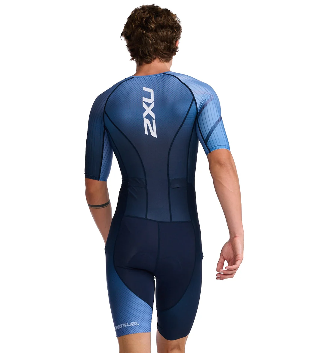 2XU Men's Aero Sleeved Trisuit - Image 31