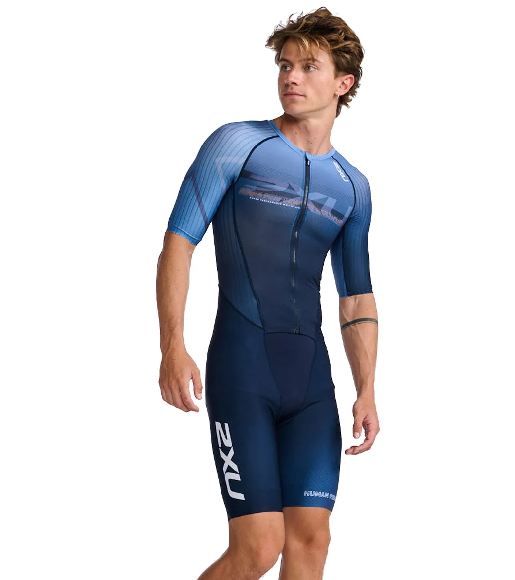 2XU Men's Aero Sleeved Trisuit - Image 33