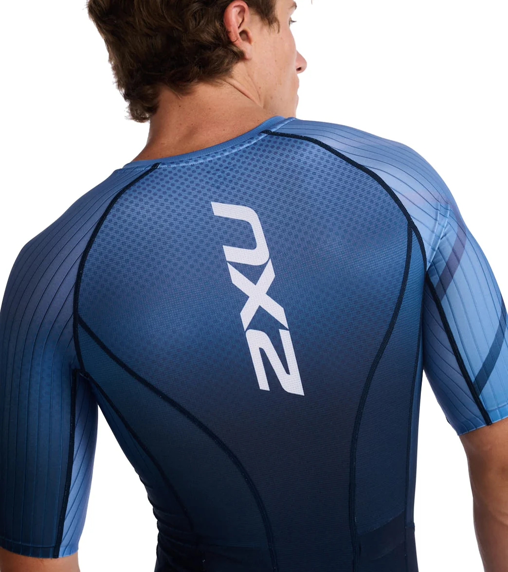 2XU Men's Aero Sleeved Trisuit - Image 36