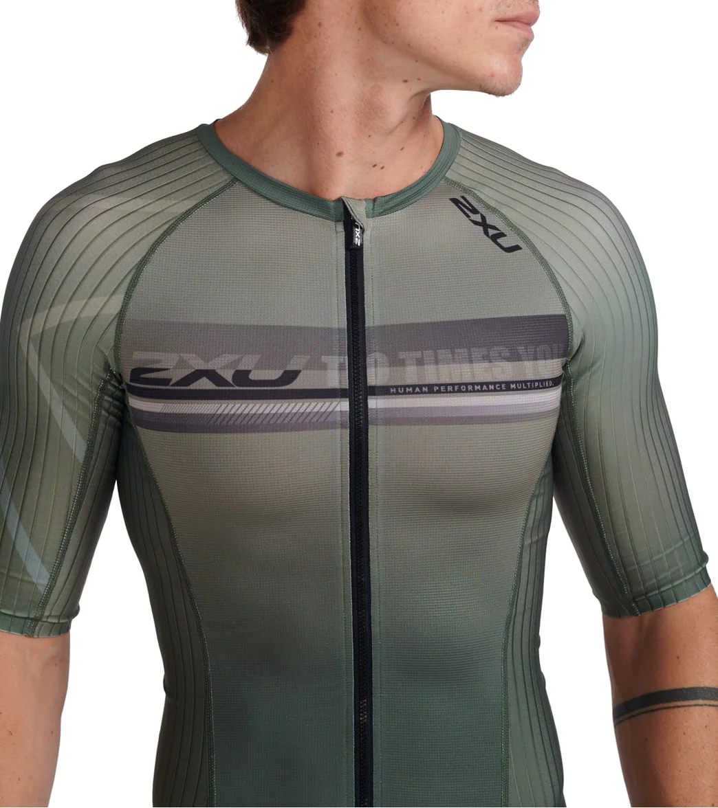 2XU Men's Aero Tri Sleeved Top - Image 16