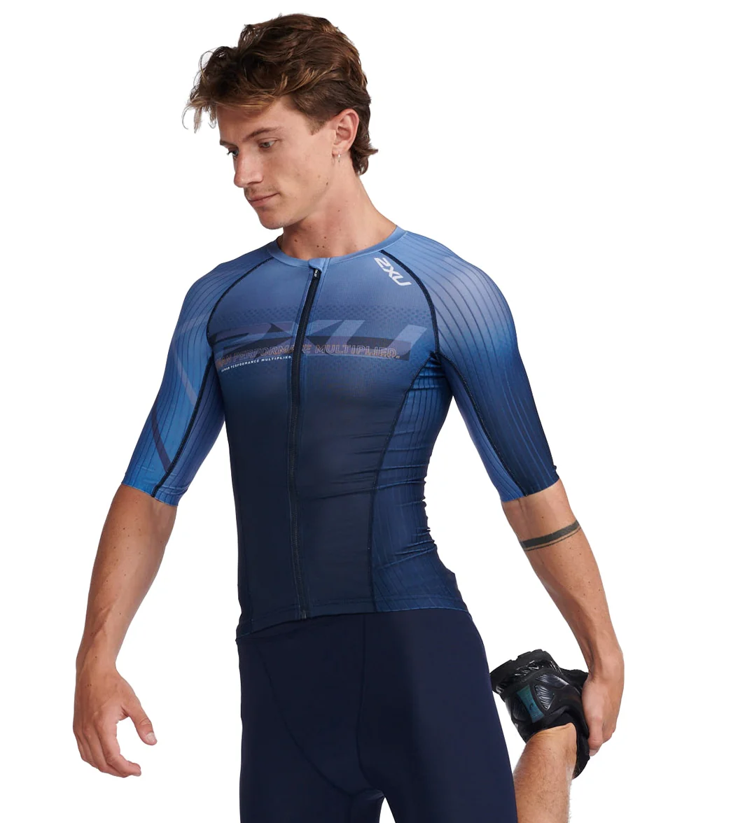 2XU Men's Aero Tri Sleeved Top - Image 4