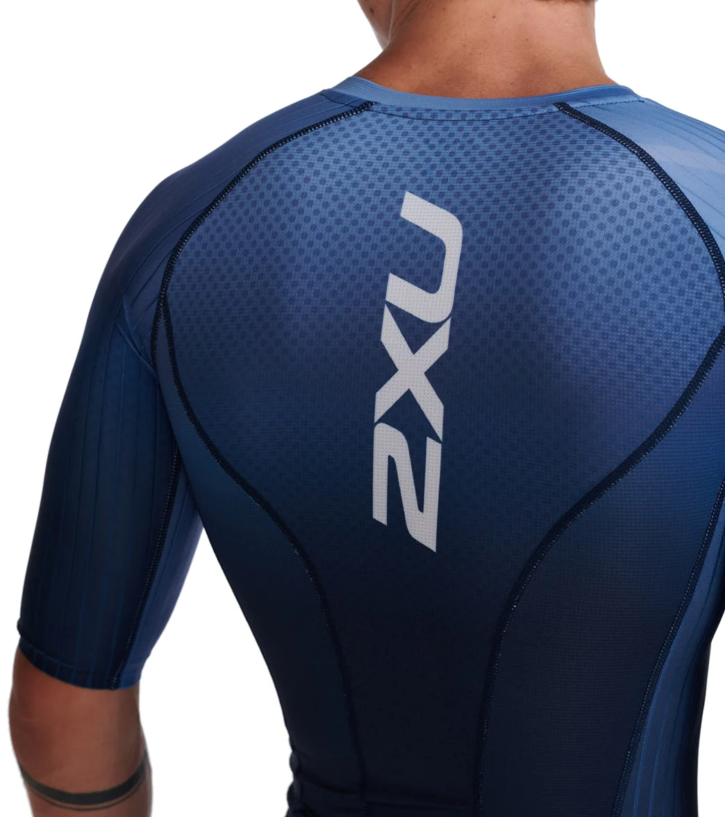 2XU Men's Aero Tri Sleeved Top - Image 8