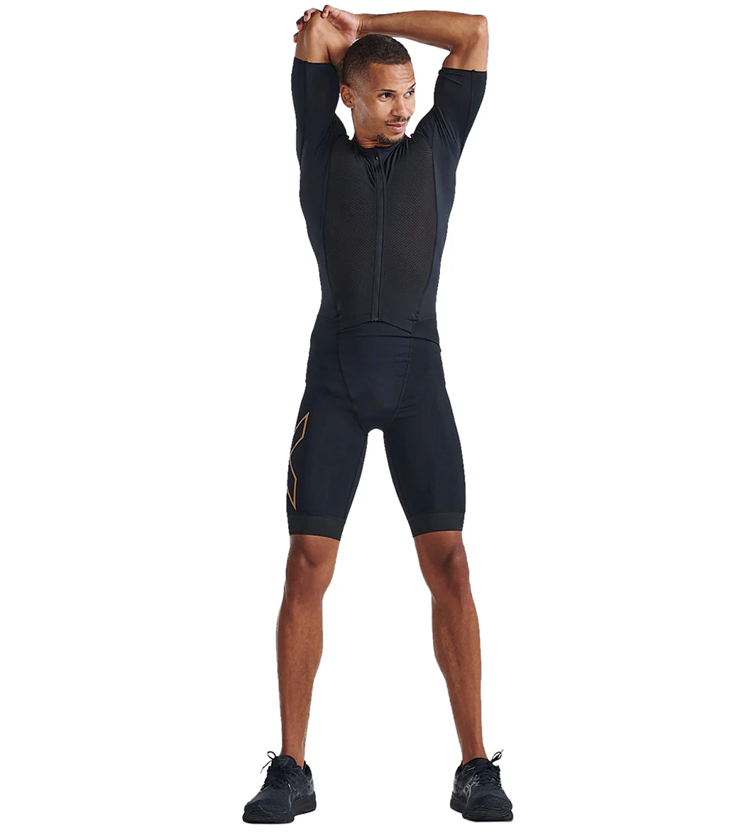 2XU Men's Light Speed Front Zip Trisuit - Image 11
