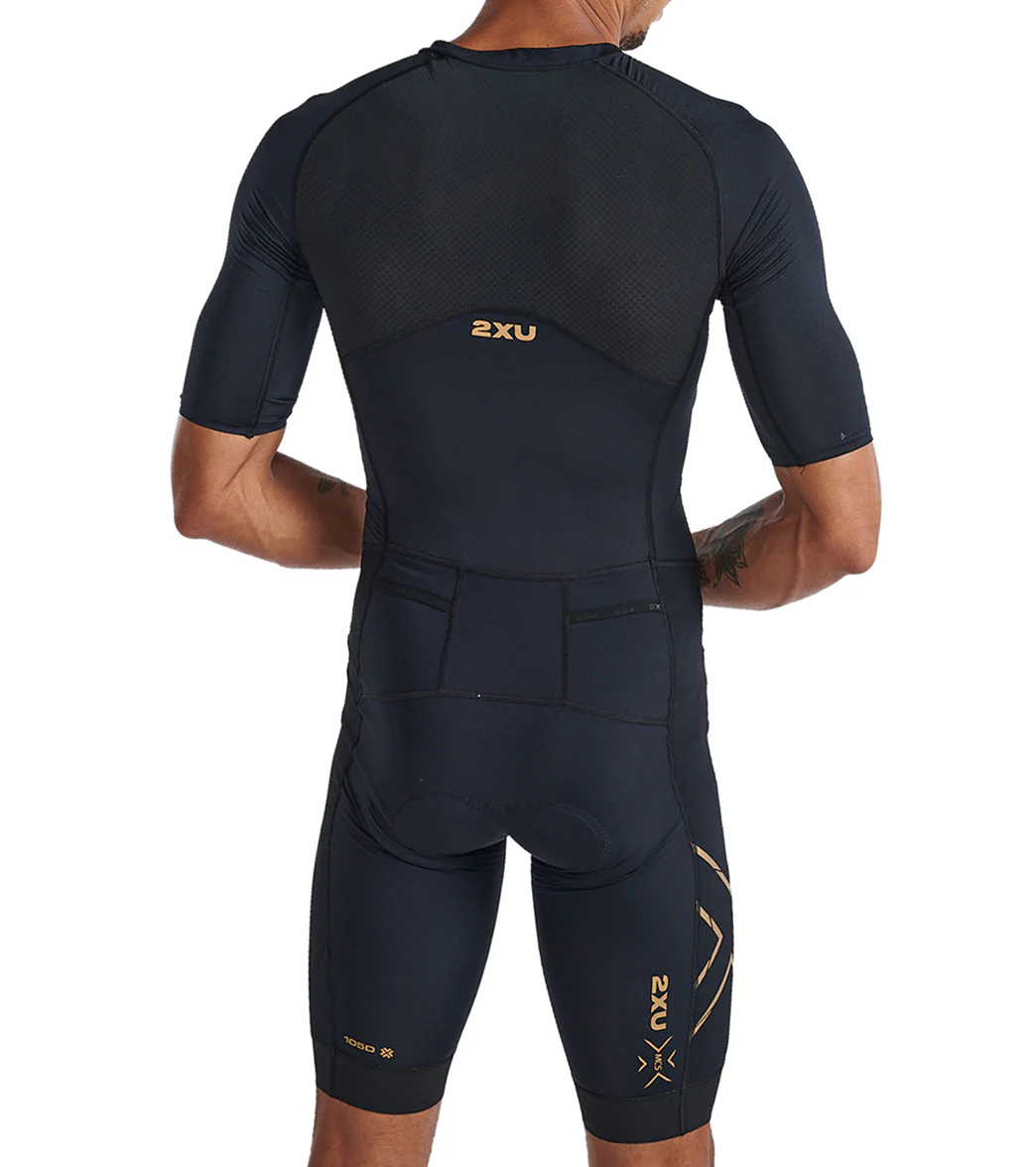 2XU Men's Light Speed Front Zip Trisuit - Image 15