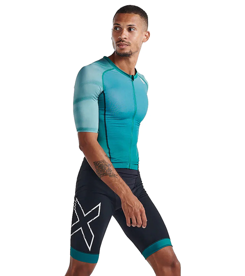 2XU Men's Light Speed Front Zip Trisuit - Image 2