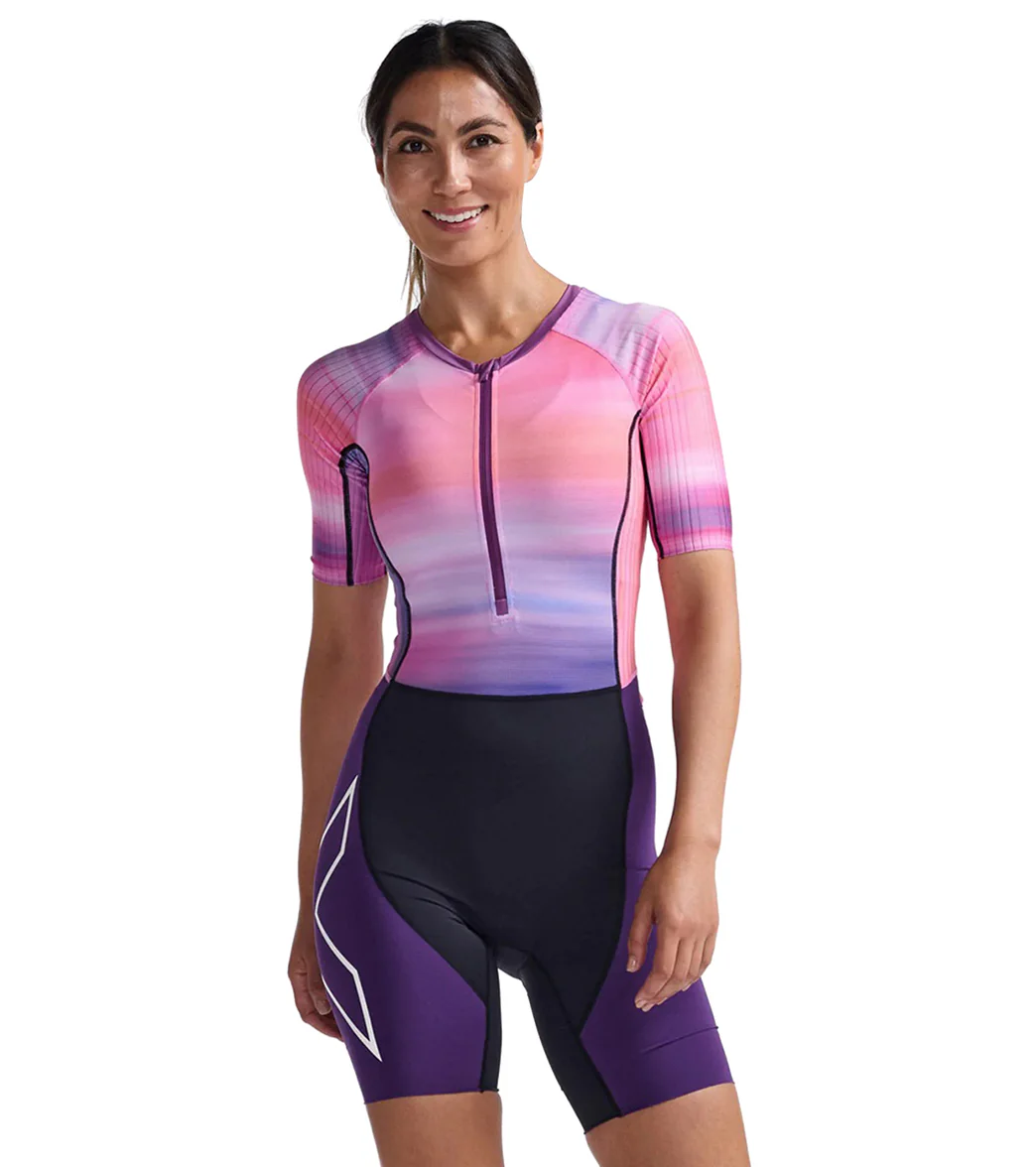 2XU Women's Aero Sleeved Trisuit - Image 3