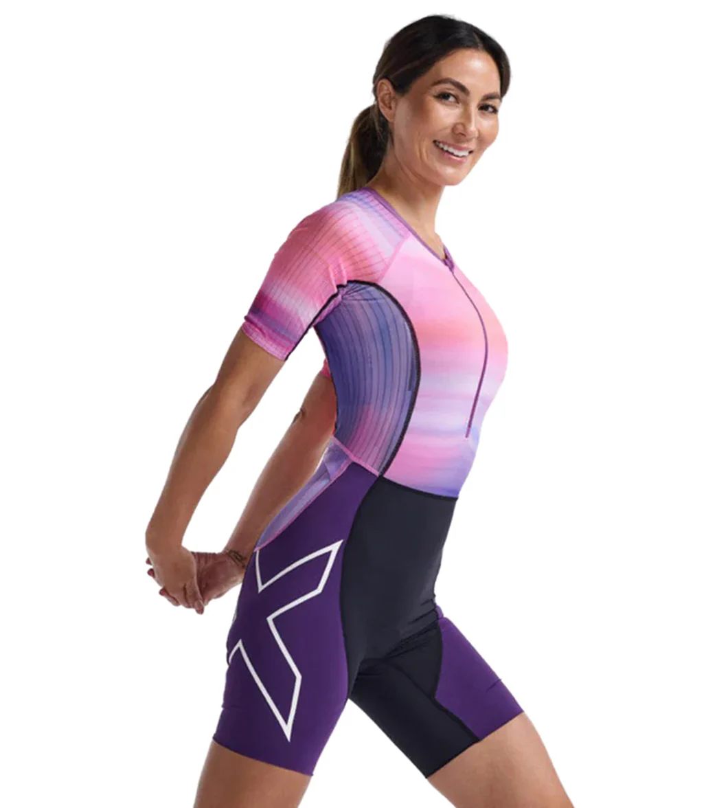 2XU Women's Aero Sleeved Trisuit - Image 4