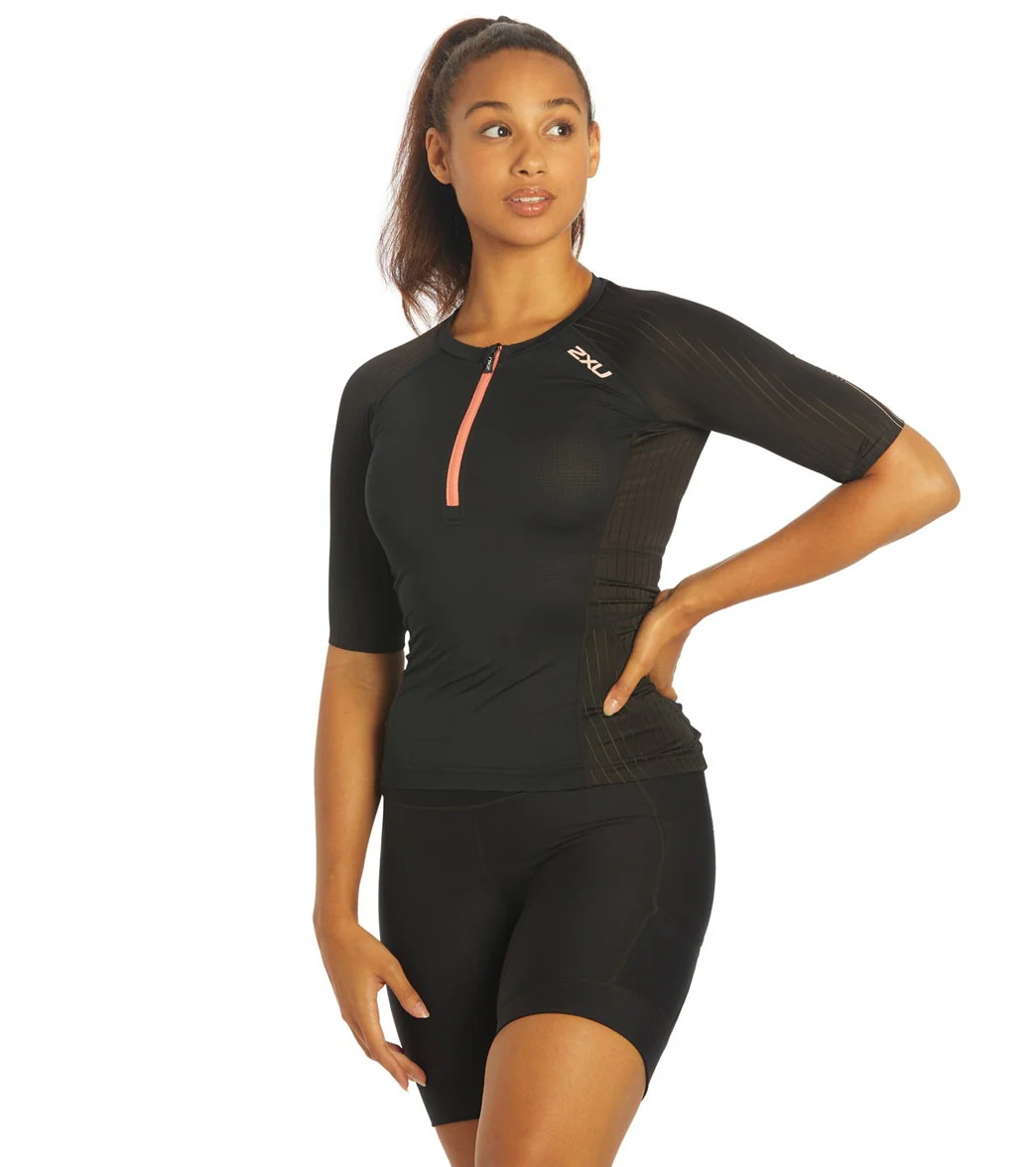 2XU Women's Aero Tri Sleeved Top - Image 10