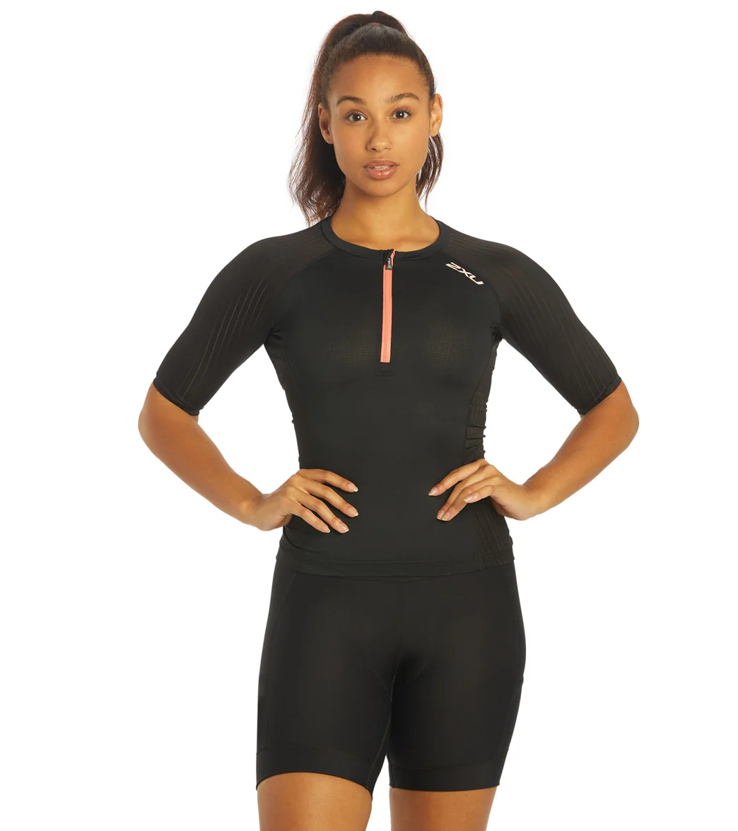 2XU Women's Aero Tri Sleeved Top - Image 13