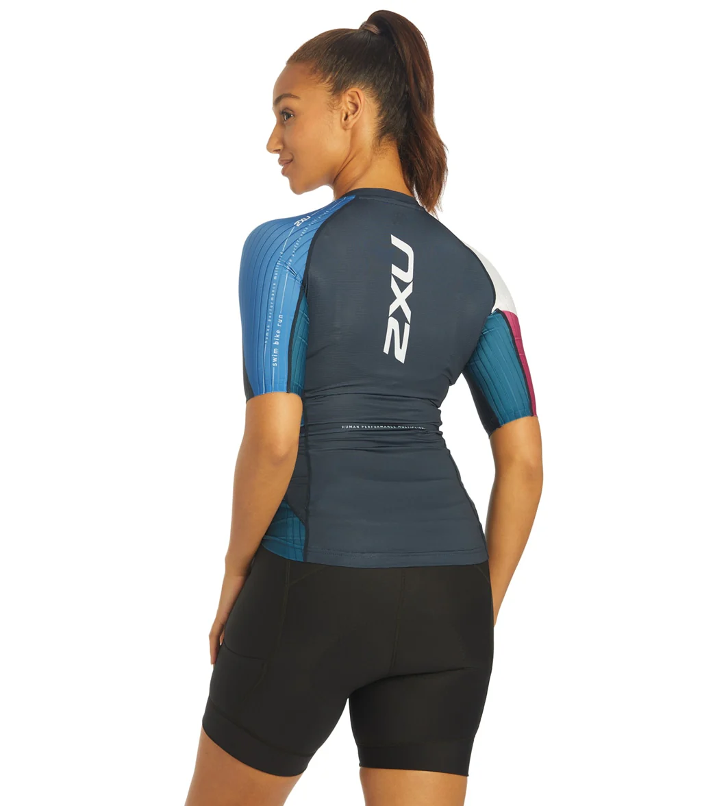 2XU Women's Aero Tri Sleeved Top - Image 3