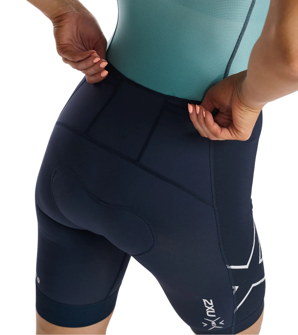 2XU Women's Light Speed Front Zip Trisuit - Image 7