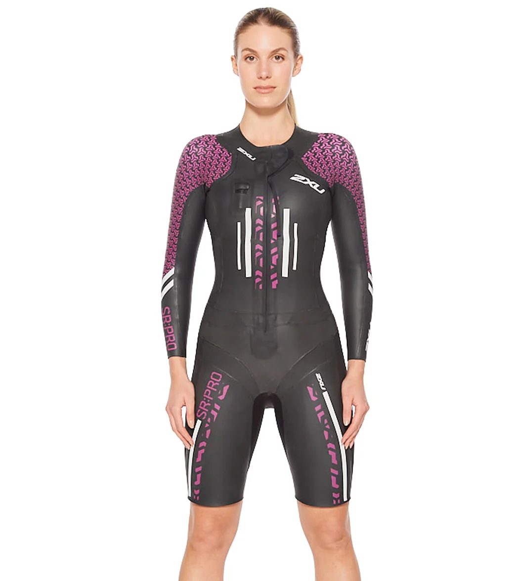 2XU Women's Pro-Swim Run Pro Shorty Wetsuit - Image 12