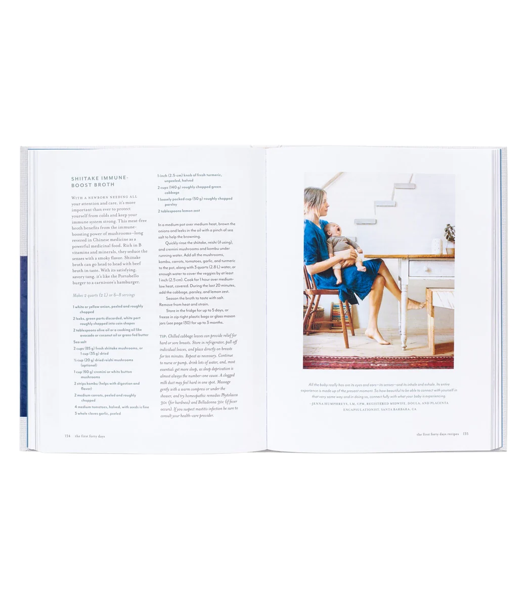 Abrams Books The First Forty Days: The Essential Art of Nourishing the New Mother - Image 5