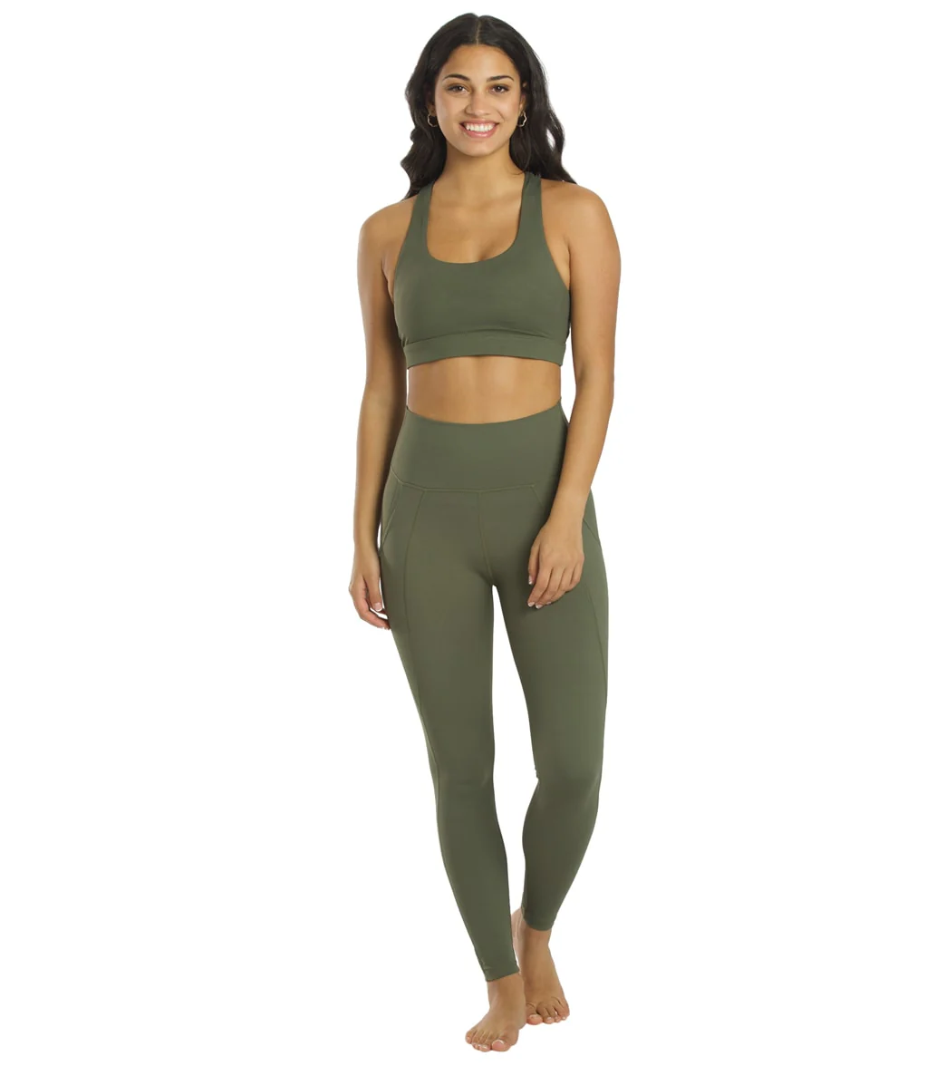 All Fenix Criss Cross Back Yoga Sports Bra - Image 4