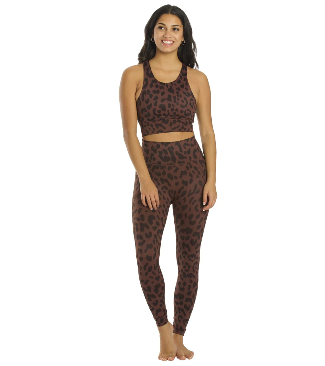 All Fenix Oversized Cheetah Longline Yoga Sports Bra - Image 4