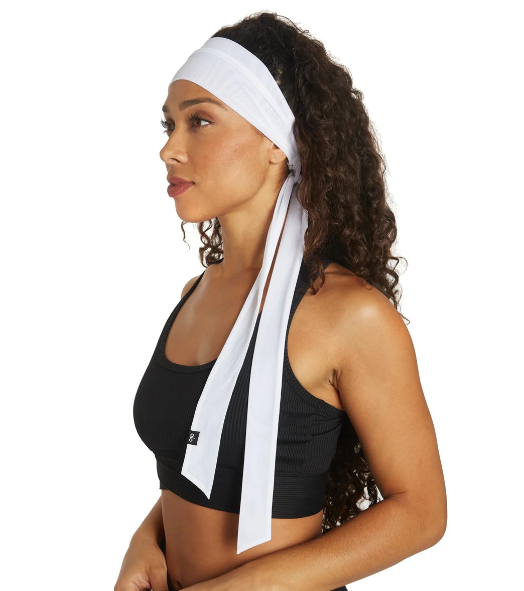 Alo Yoga Fresh Mesh Tie Headband - Image 6