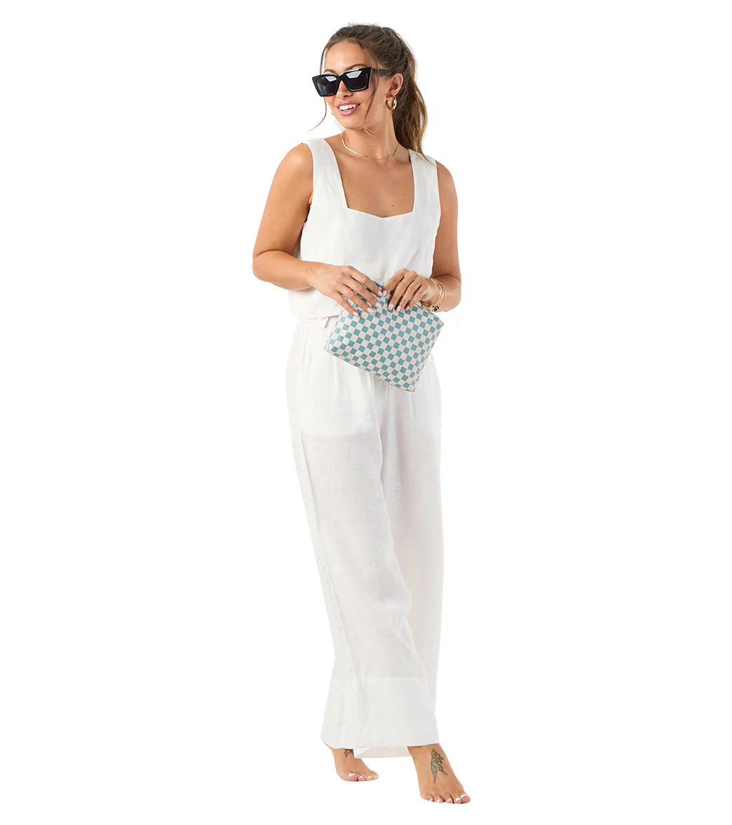 ALOHA Petite Check Small Swim Pouch - Image 2