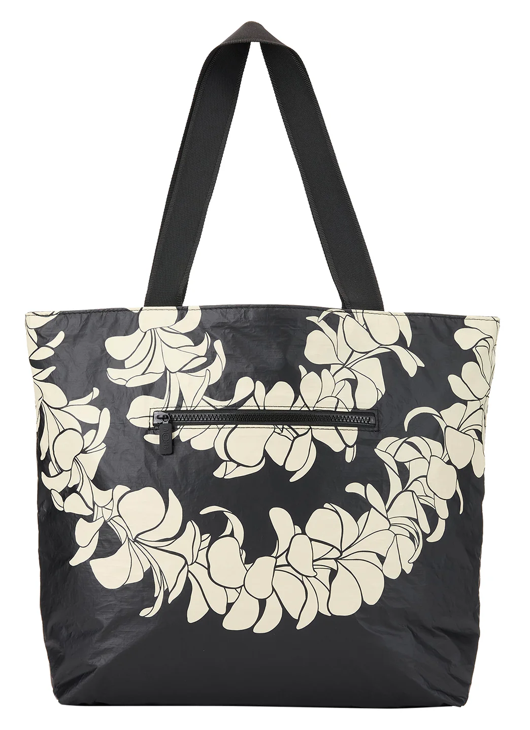 ALOHA Plumeria Lei Day Tripper Beach Tote - Image 12