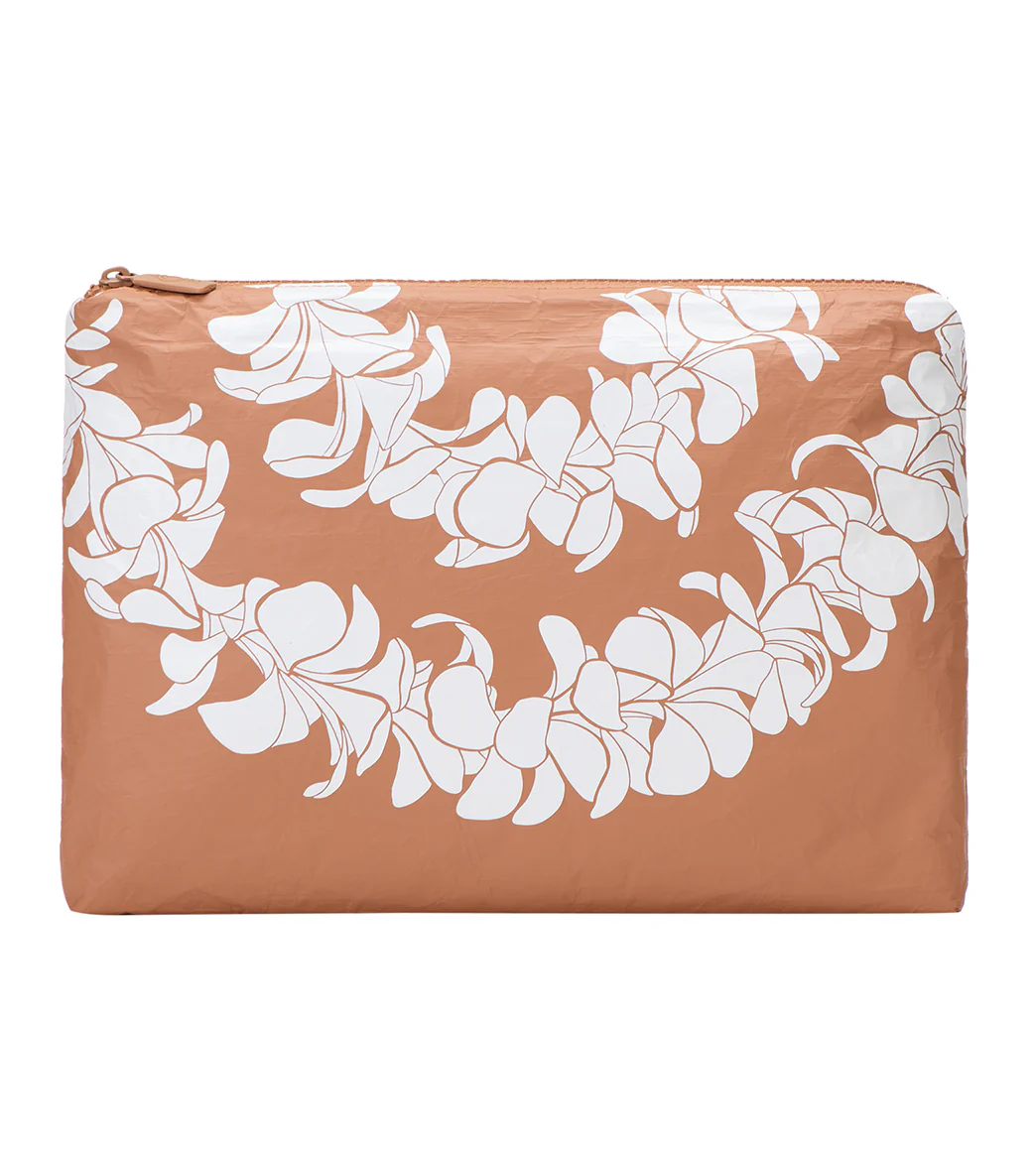 ALOHA Plumeria Lei Mid Swim Pouch - Image 13