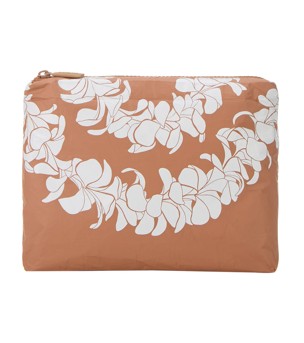 ALOHA Plumeria Lei Small Swim Pouch - Image 11