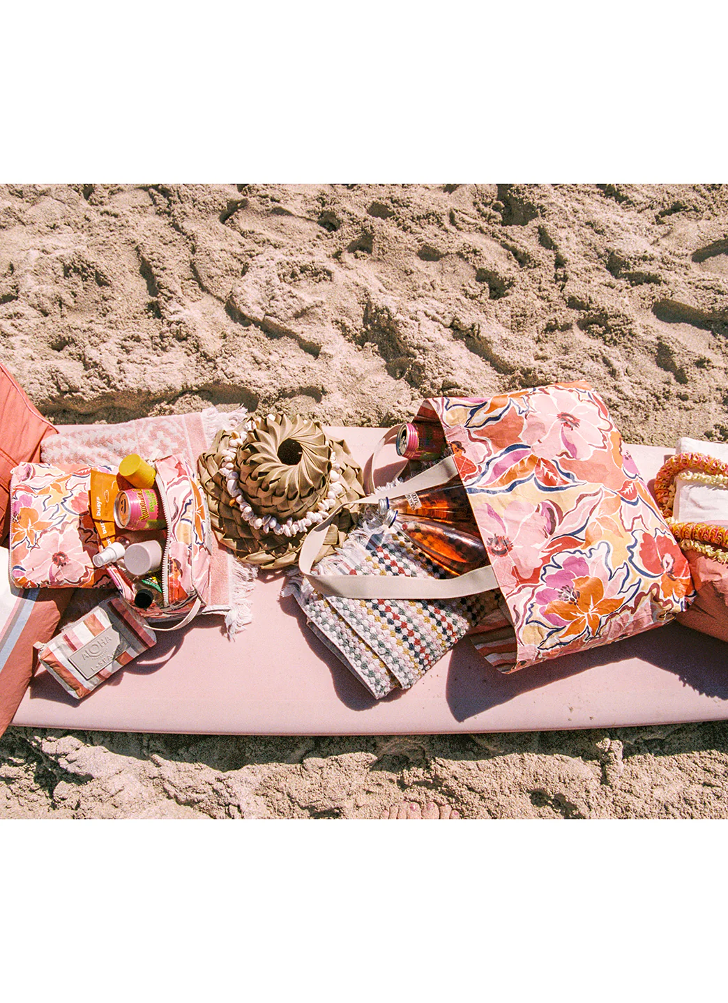 ALOHA x L Space Lost in the Blooms Dopp Kit - Image 5