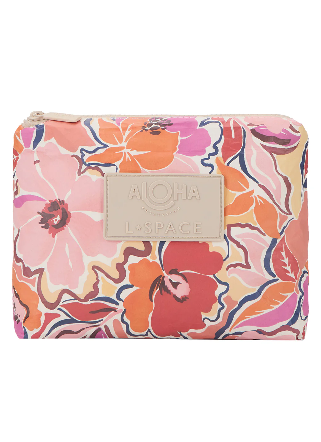 ALOHA x L Space Lost in the Blooms Small Swim Pouch - Image 3