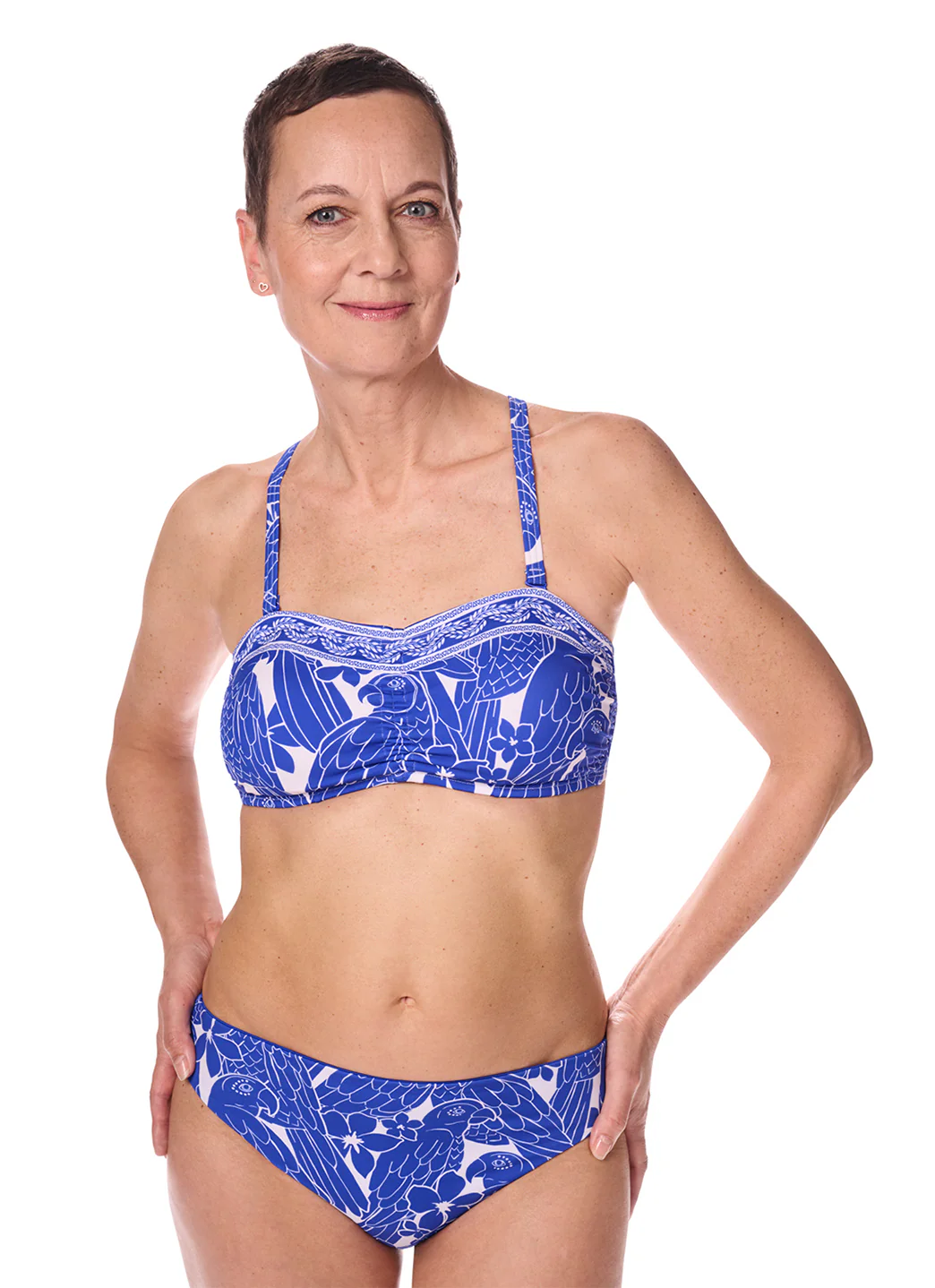 Amoena Women's Azores Mastectomy Bikini Bandeau Top (A/B/C Cup) - Image 2