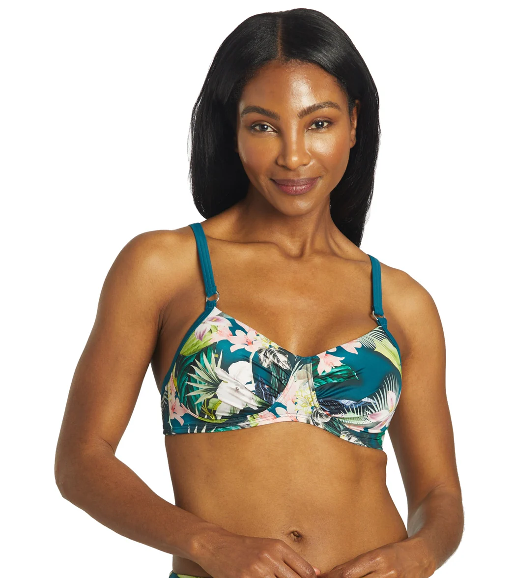 Amoena Women's Flower Spirit Mastectomy Bikini Top
