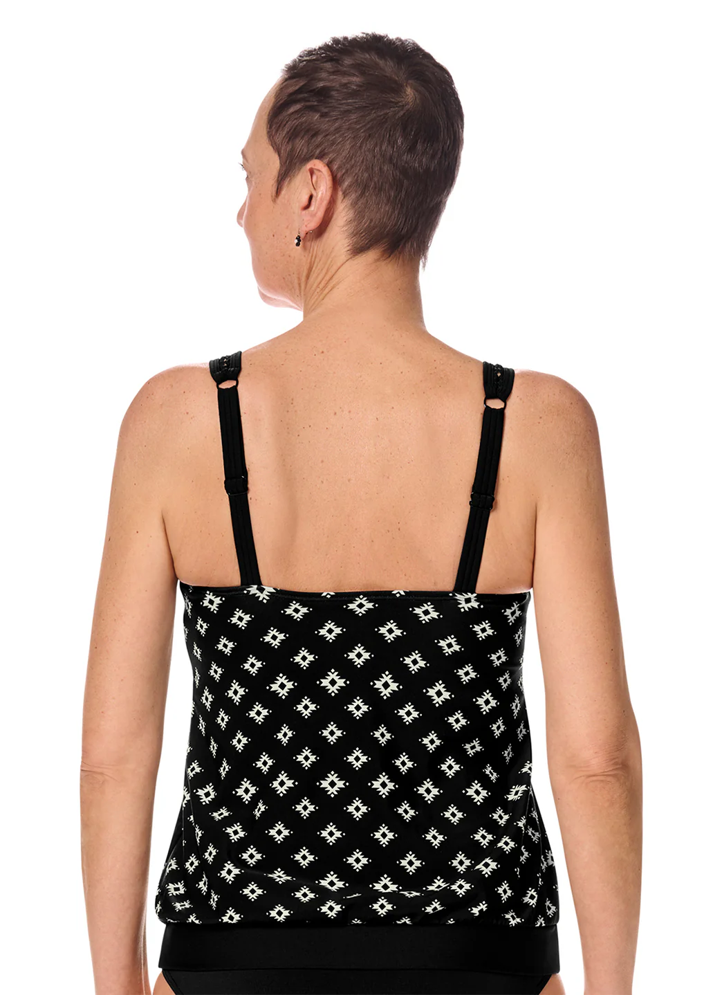 Amoena Women's Palermo Blouson Mastectomy Tankini Top (B/C/D Cup) - Image 3
