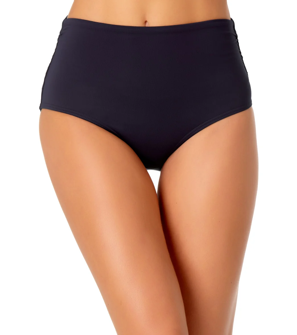 Anne Cole Women's Live In Color Shirred Bikini Bottom - Image 48