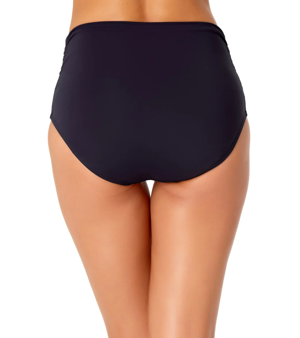 Anne Cole Women's Live In Color Shirred Bikini Bottom - Image 49