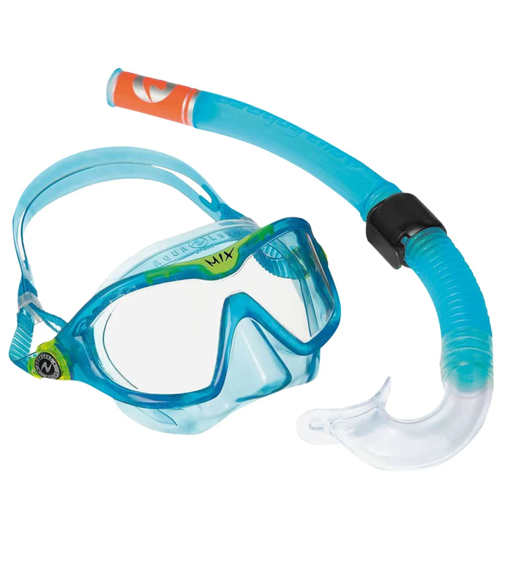 Aqua Lung Sport Mix Juniors Snorkel Set - Image 6