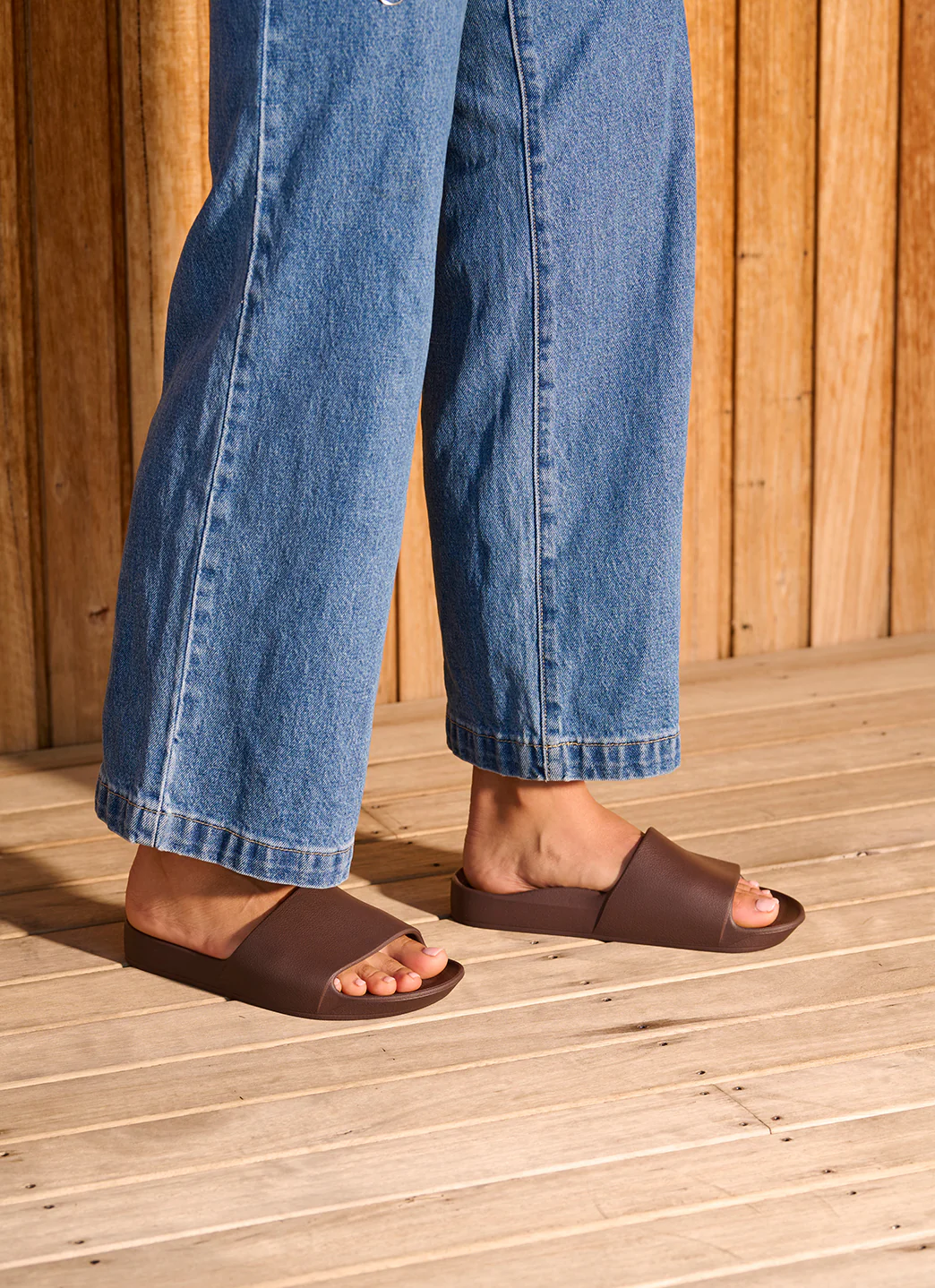 Archie's Footwear Arch Support Slide Sandals - Image 67