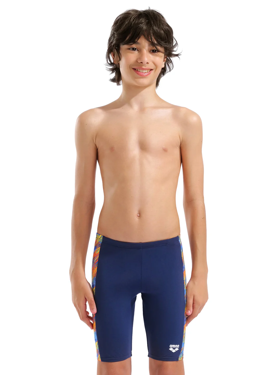 Arena Boys' Draft Print Jammer Swimsuit (Little Kid, Big Kid) - Image 10