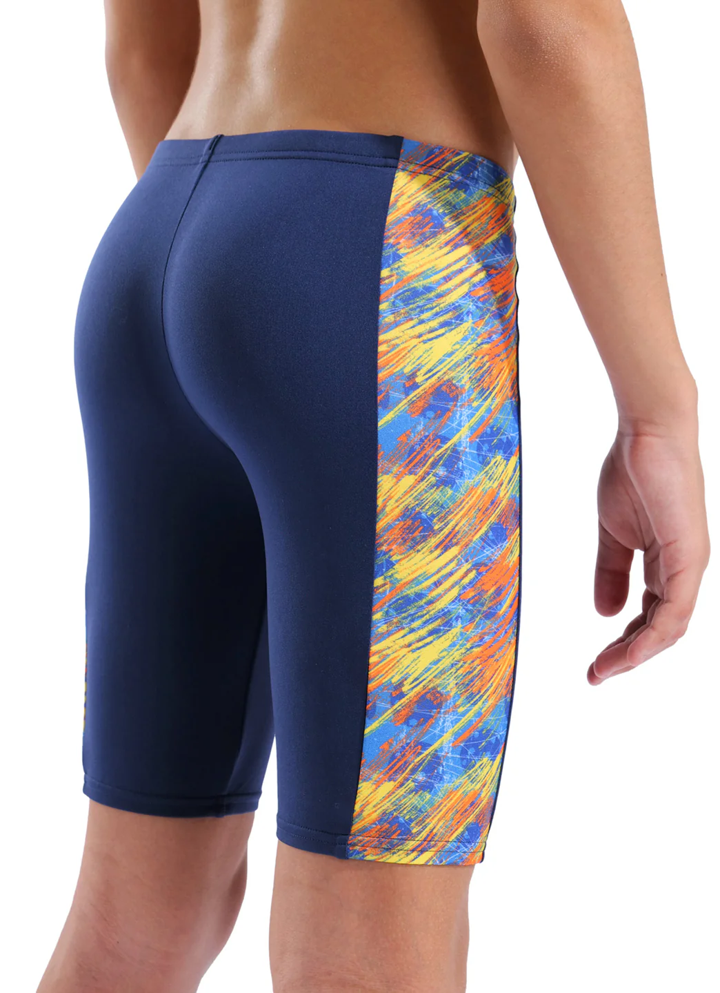 Arena Boys' Draft Print Jammer Swimsuit (Little Kid, Big Kid) - Image 14