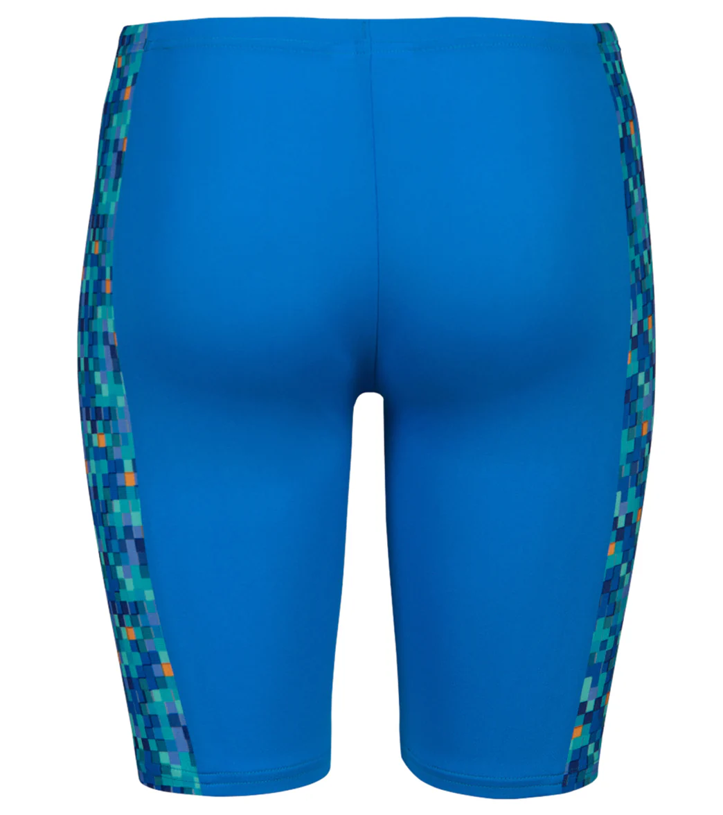 Arena Boys' Pooltiles Printed Jammer Swimsuit (Little Kid, Big Kid) - Image 3